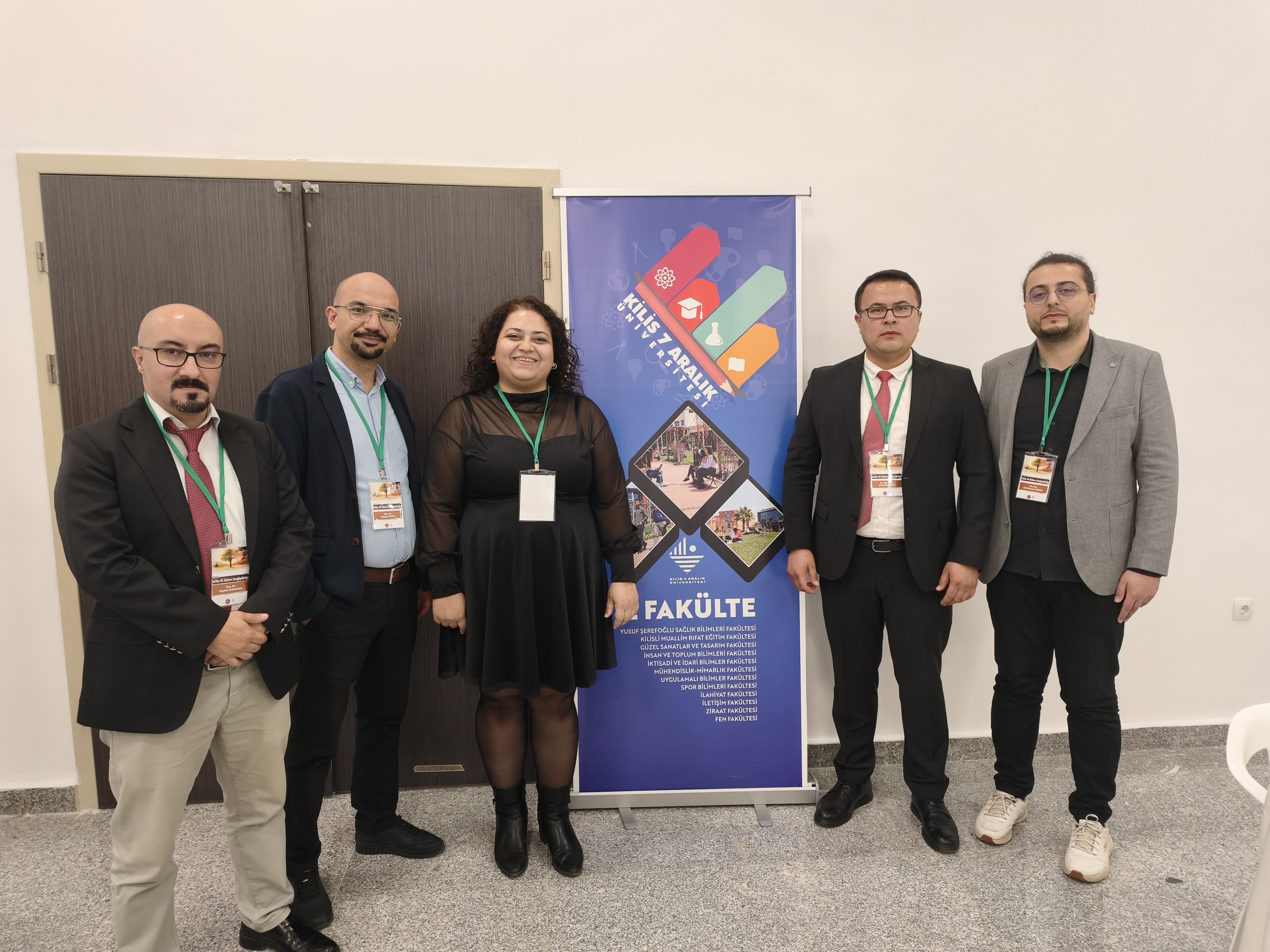 Bölüm öğretim elemanlarımız Üniversitemizde düzenlenen Kilis İli İklim Değişikliği Çalıştayı'na katıldı